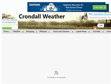 Tablet Screenshot of crondallweather.co.uk